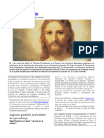 Lección de seminario sobre el El Cristo Viviente