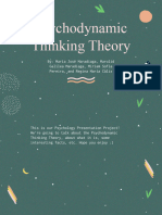 Psychodynamic Thinking Theory