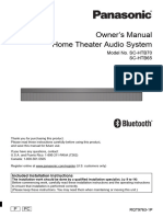 Manual Panasonic SC-HTB70 - ManualsBase - Com 2