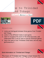 Lesson 9 - Trinidad and Tobago - Nov 7-11, 2022.