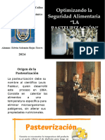 Pasteurización - Rojas Torres Edwin Salomón