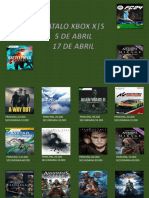 Catalogo Xbox Abril