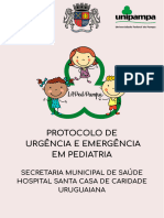 Protocolo de Urgencia e Emergencia em Pediatria 1 Ed 2022