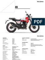 Royal Enfield Scram 411 Technical Specifications Portuguese