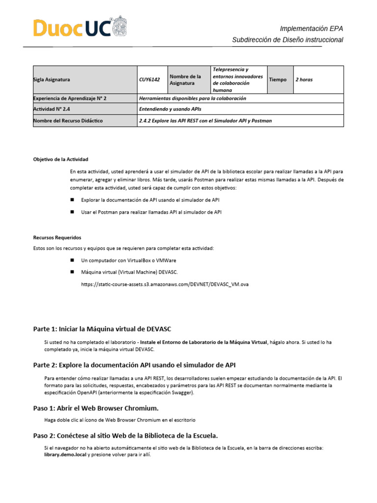 2 4 2 explore las api rest con el simulador api y postman pdf red