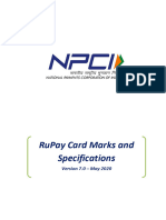 RuPay Card Marks and Specifications