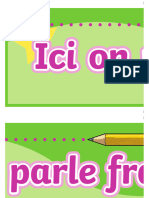 Ici On Parle Francais Banner - Ver - 1