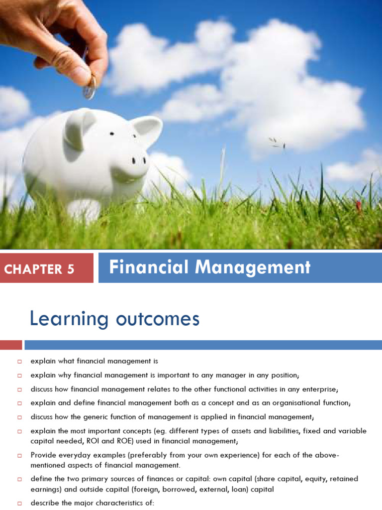 Understanding Financial Management Essentials | PDF | Finance & Money ...