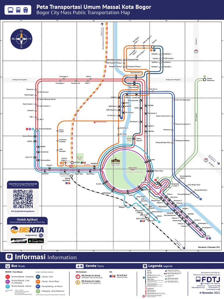 Peta Rute Biskita Bogor 2021 | PDF