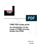 TSMC PDK Usage Guide