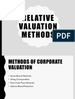 10. Relative Valuation Method