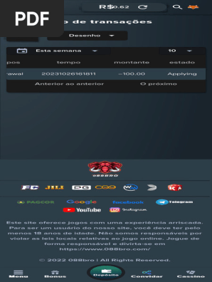 Ice Casino app screen