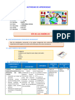 D3 A1 Sesion Ps. Día de Las Américas