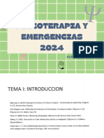 Psicoterapia y emergencias 2024