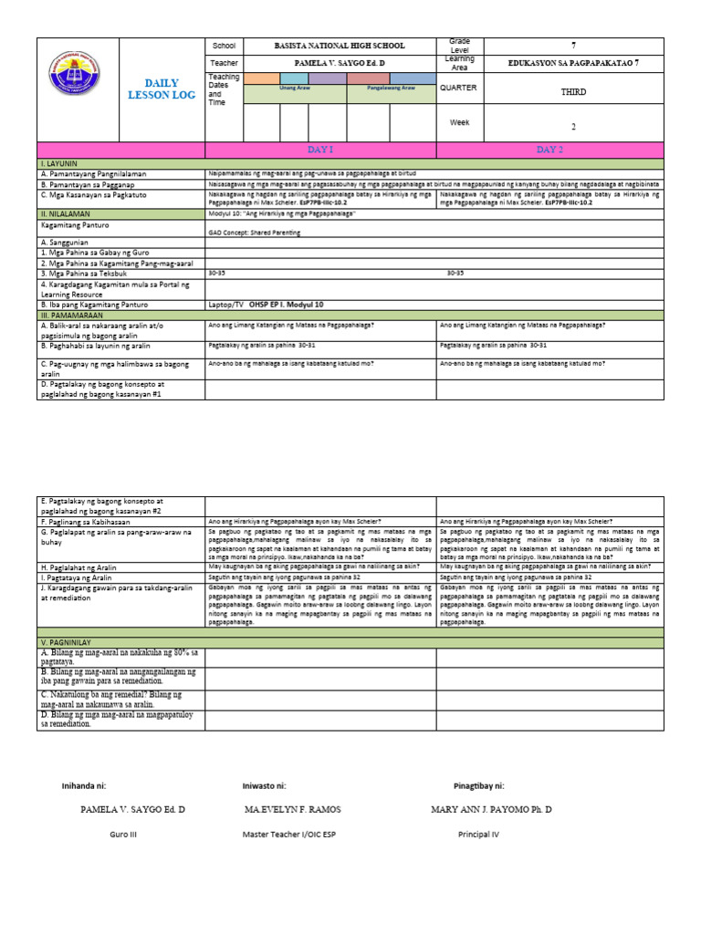 Modyul 10 Week 2 | PDF