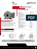 Motor Trifasicoye3l80m2 4 Hoja de Datos 1