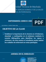 CLASE 4_ ANEMIA EN EL EMBARAZO -OBESIDAD EMBARAZO