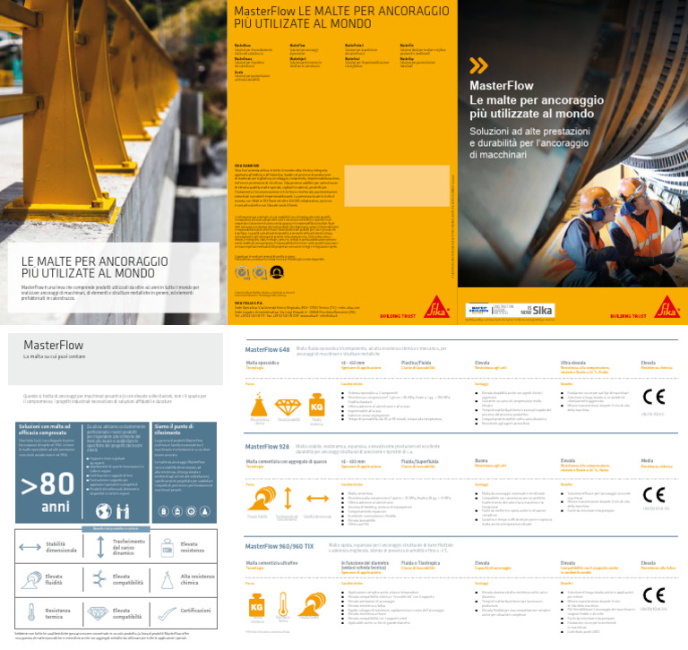 Brochure Masterflow | PDF