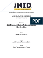 LOZANO - PERERA - MARIA TERESA - Foro de Debate