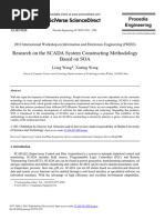 Research On The SCADA System Constructing Methodol