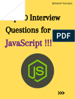 Top 30 Javascript Interview Questions