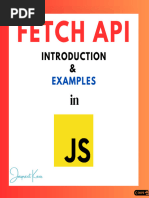 Fetch API 