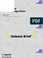 AuOpen 2024 Complete Debater & Judge Briefing