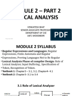 21CS51 ATCD MODULE 2 - 2 Lexical Analyser Part1