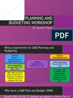 GAD Planning and Budgeting
