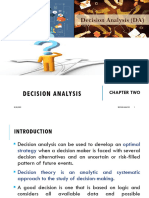 Chapter Two Decision Analysis