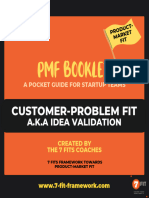 Free PMF Booklet Customer Problem Fit Idea Validation