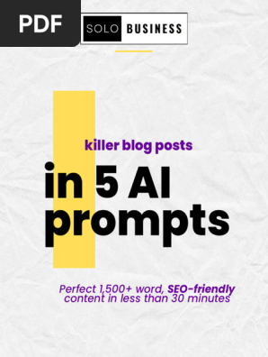 SEO Optimized Blog Post in 5 Prompts