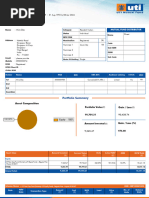 Account Statement: Portfolio Summary