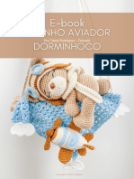 E-Book Enfeite de Porta Ursinho Dorminhoco