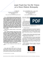 A New Method To Detect Diabetic Retinopathy