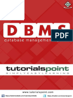 Dbms Tutorial