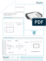 Product Features: Semi-Recessed Lavatory