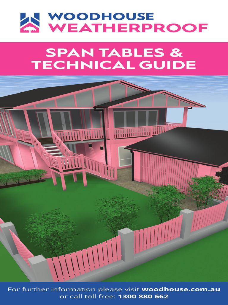 Woodhouse Span-Tables DL June-2018 PROOF-V2 | PDF | Materials