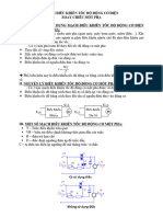 BÀI 15 MẠCH ĐIỀU KHIỂN TỐC ĐỘ ĐỘNG CƠ ĐIỆN XOAY CHIỀU MỘT PHA