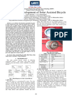 Design and Development of Solar Assisted