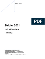 Stripbv Instruktionsbok. 1 Inledning FÖRSVARETS MATERIELVERK
