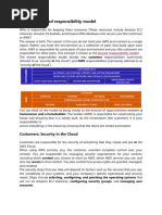 The AWS Shared Responsibility Model