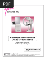 IMS Giotto Image 3D y 3DL Quality Control Manual