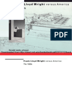 Frank Lloyd Wright Versus America
