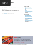 The SIESTA Method For Ab Initio Order-N Materials Simulation | PDF 