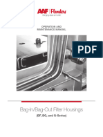 AAF Flanders AstroSafe BIBO Housing BF - BG - G - Operations Manual - CSP 3 100B