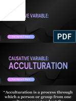 Acculturation - The Causative Variables in Second Language Acquisition