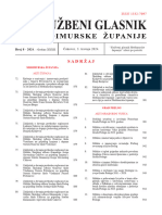 Službeni Glasnik Međimurske Županije Broj 8. Iz 2024. Godine