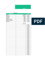 Planilla de Excel para Control de Gastos