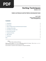 Howto Sorting